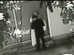 Surveillance camera caught bride cheating with the best man during wedding